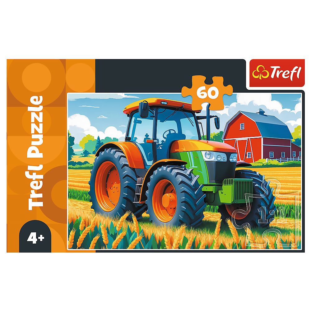 PUZZLE TREFL 60 VEHICUL DE FERMIER