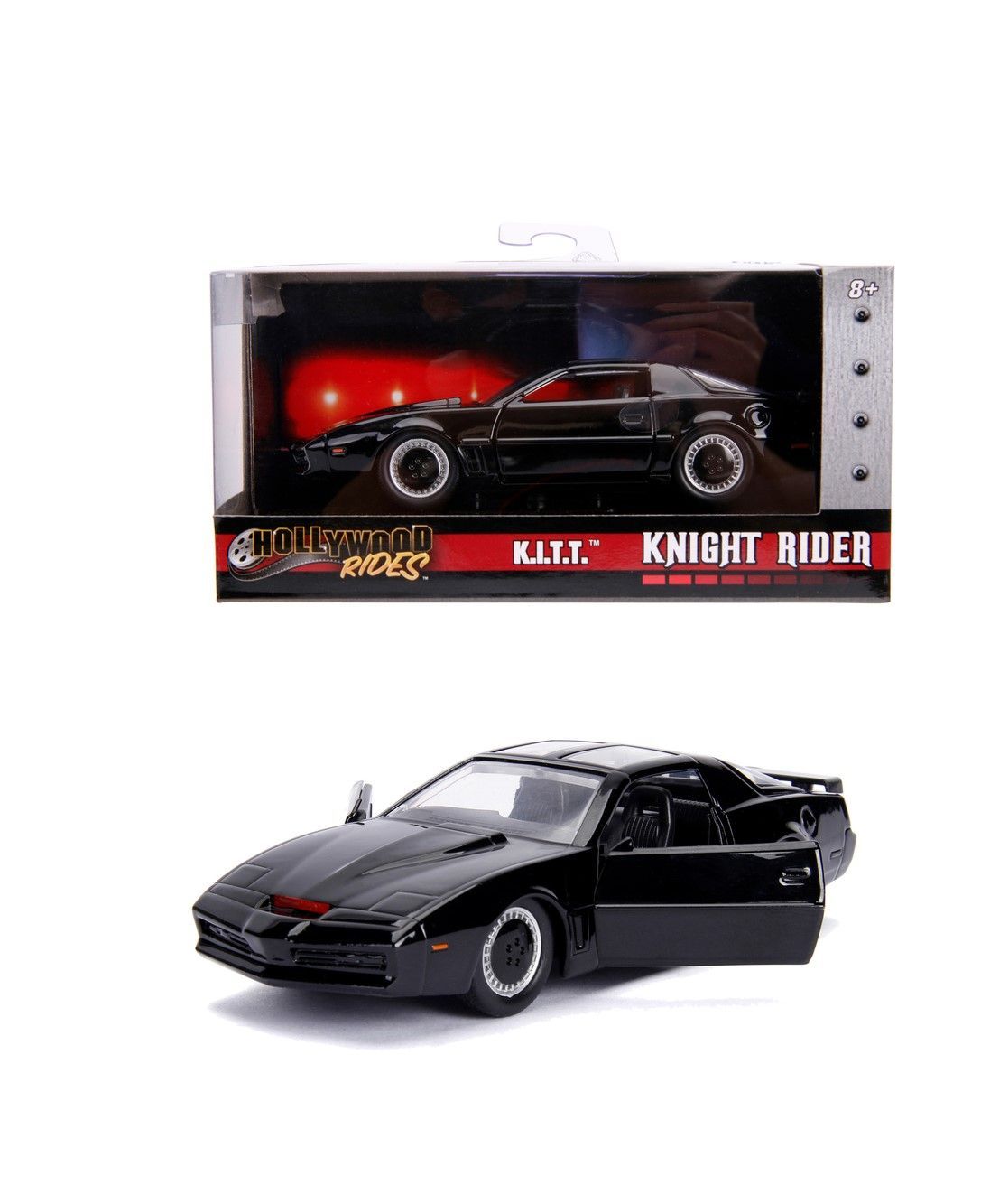 JADA HOLLYWOOD RIDES MASINUTA METALICA KITT KNIGHT RIDER SCARA 1 LA 32