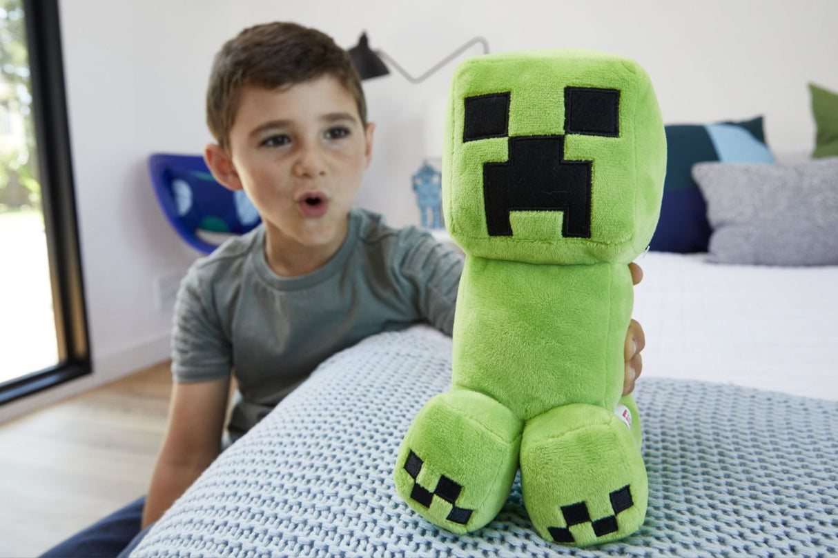 MINECRAFT FIGURINA DE PLUS CREEPER 20CM