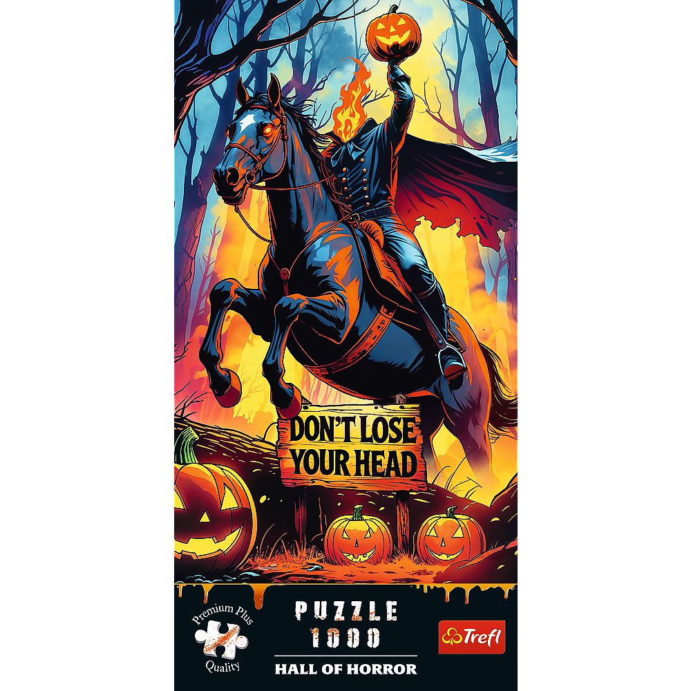 PUZZLE TREFL 1000 PREMIUM PLUS SALA GROAZEI CALARETUL FARA CAP