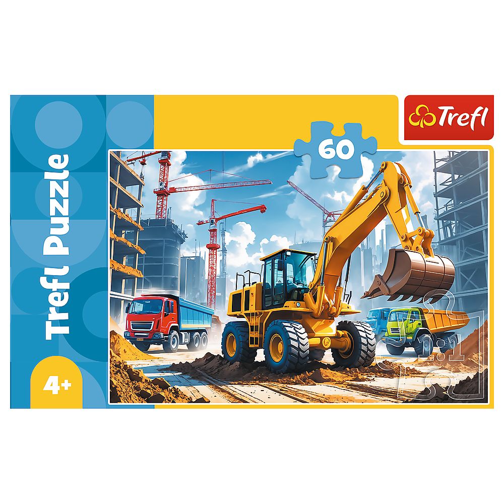 PUZZLE TREFL 60 EXCAVATOR