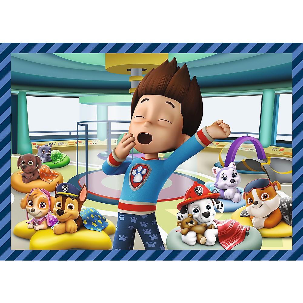 PUZZLE TREFL 4IN1 PATRULA CATELUSILOR ACTIVITATILE ZILNICE ALE ECHIPEI