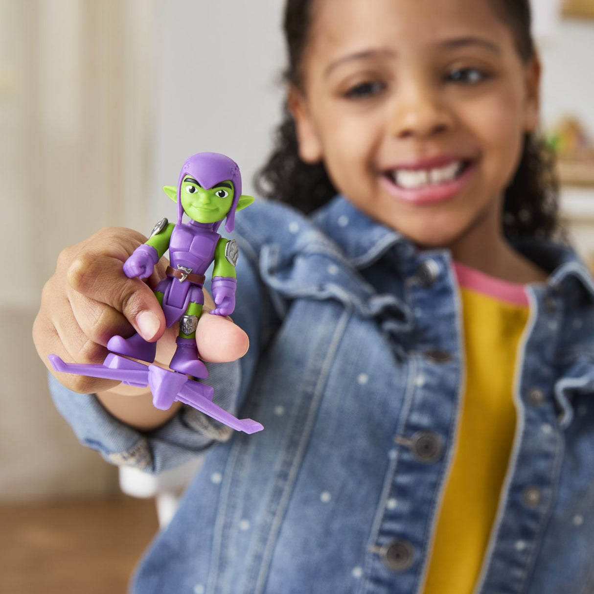 SPIDEY SI PRIETENII LUI UIMITORI MARVEL SET FIGURINA GREEN GOBLIN SI ACCESORII