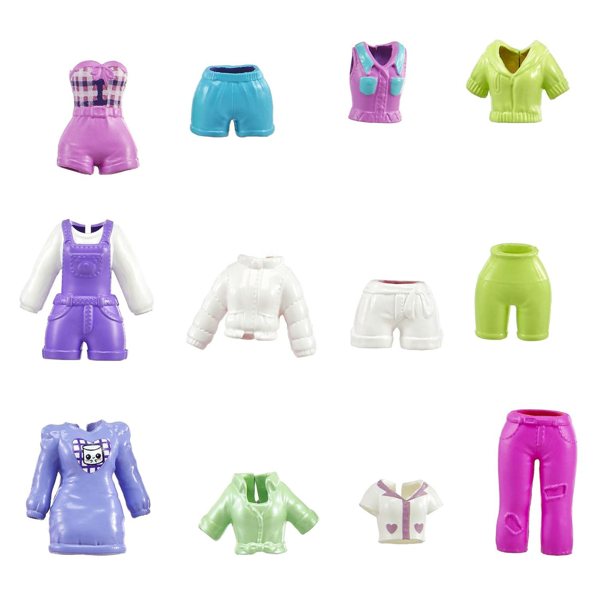 POLLY POCKET SET 2 PAPUSI SI ACCESORII 27 PIESE