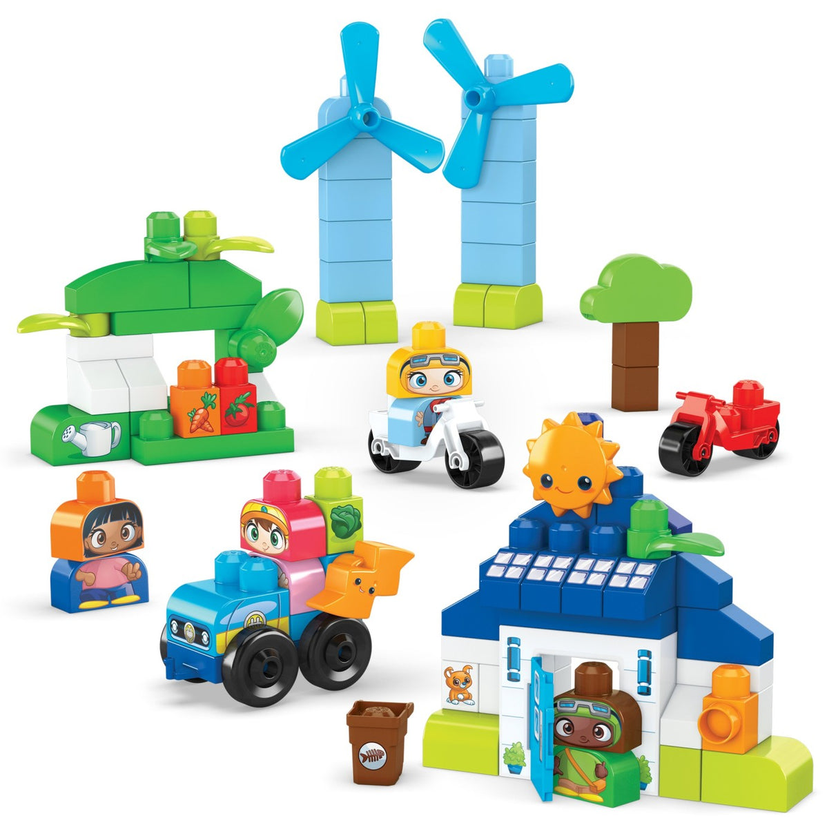 MEGA BLOKS SET CONSTRUCTIE 92 PIESE
