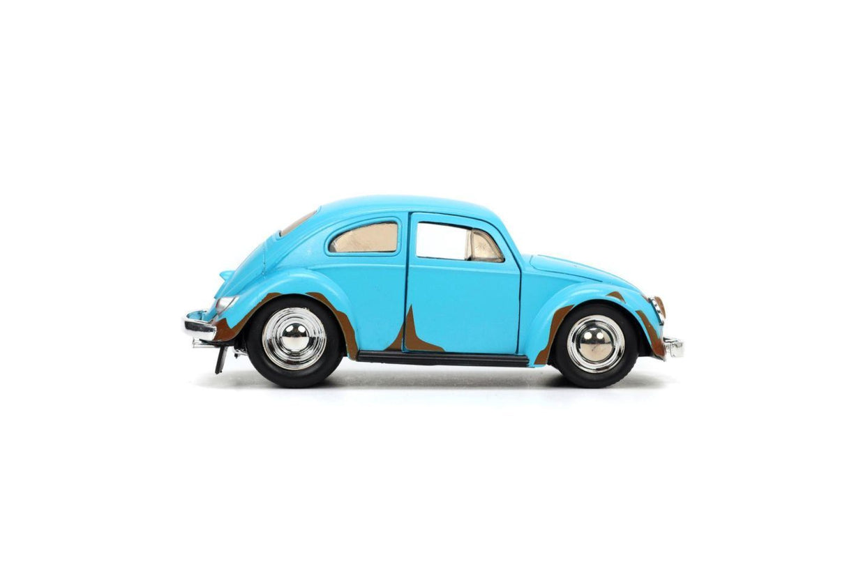 JADA DISNEY STITCH SET FIGURINA STITCH SI MASINUTA METALICA VOLKSWAGEN BEETLE SCARA 1 LA 32