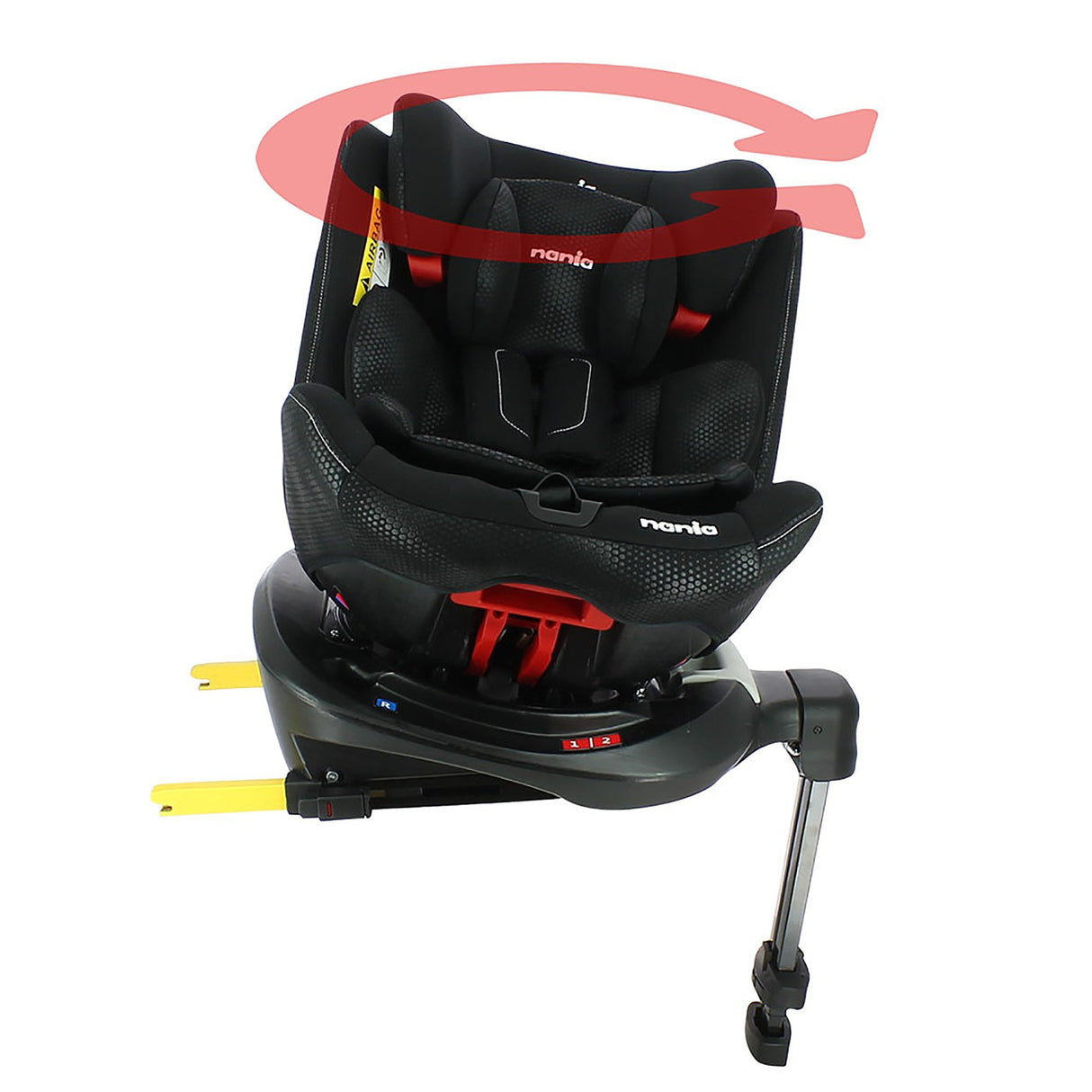 SCAUN AUTO NANIA RANGER, BLACK