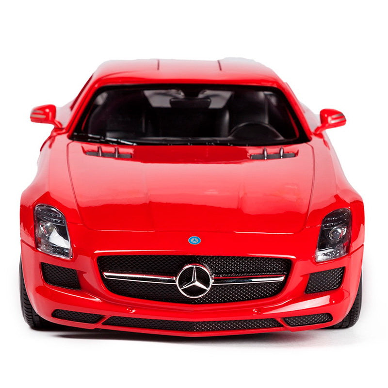 MASINA CU TELECOMANDA MERCEDES-BENZ SLS ROSU SCARA 1 LA 14