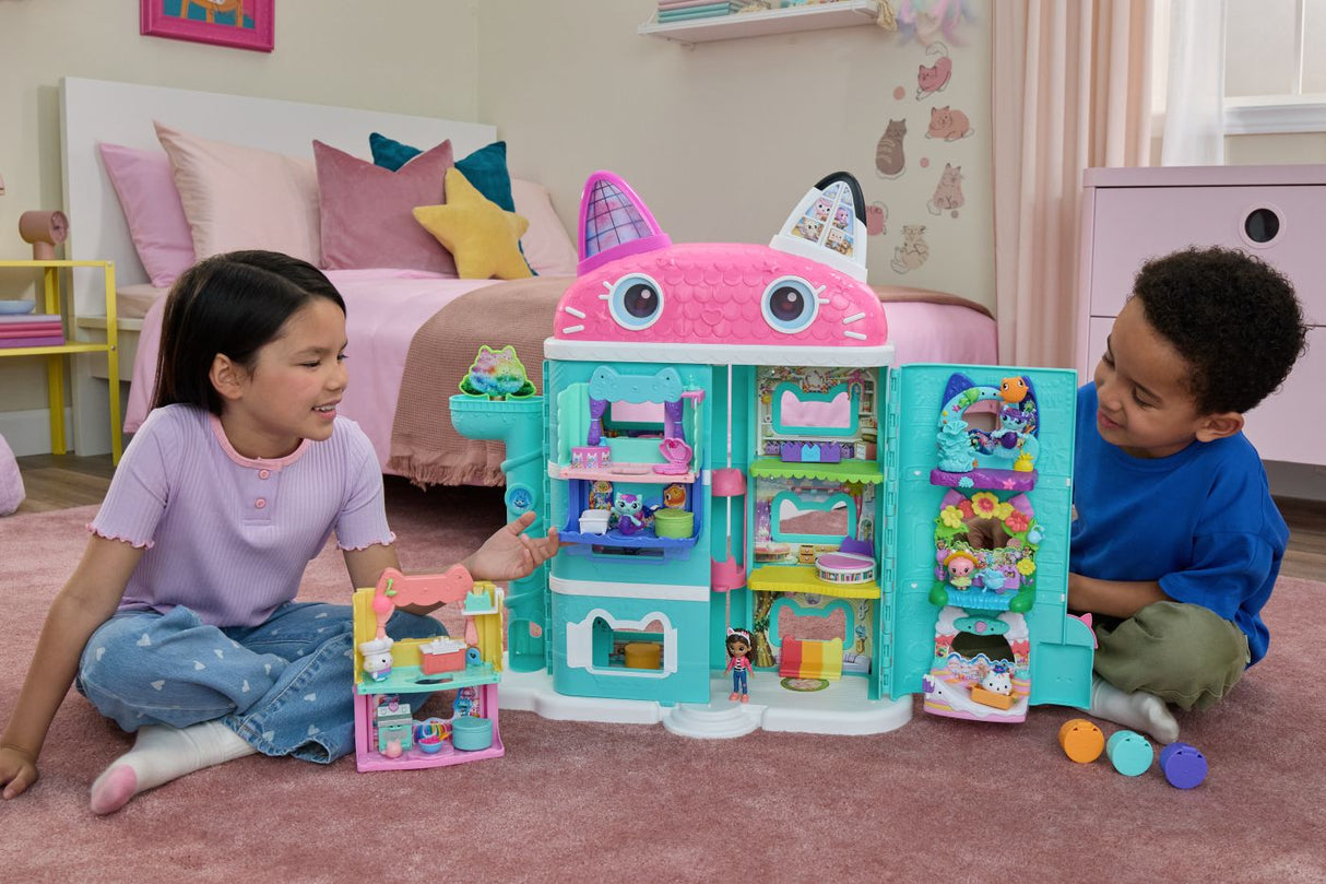 GABBYS DOLLHOUSE FILMUL CASA DE PAPUSI A LUI GABBYS MEOW MAZING CU ACCESORII