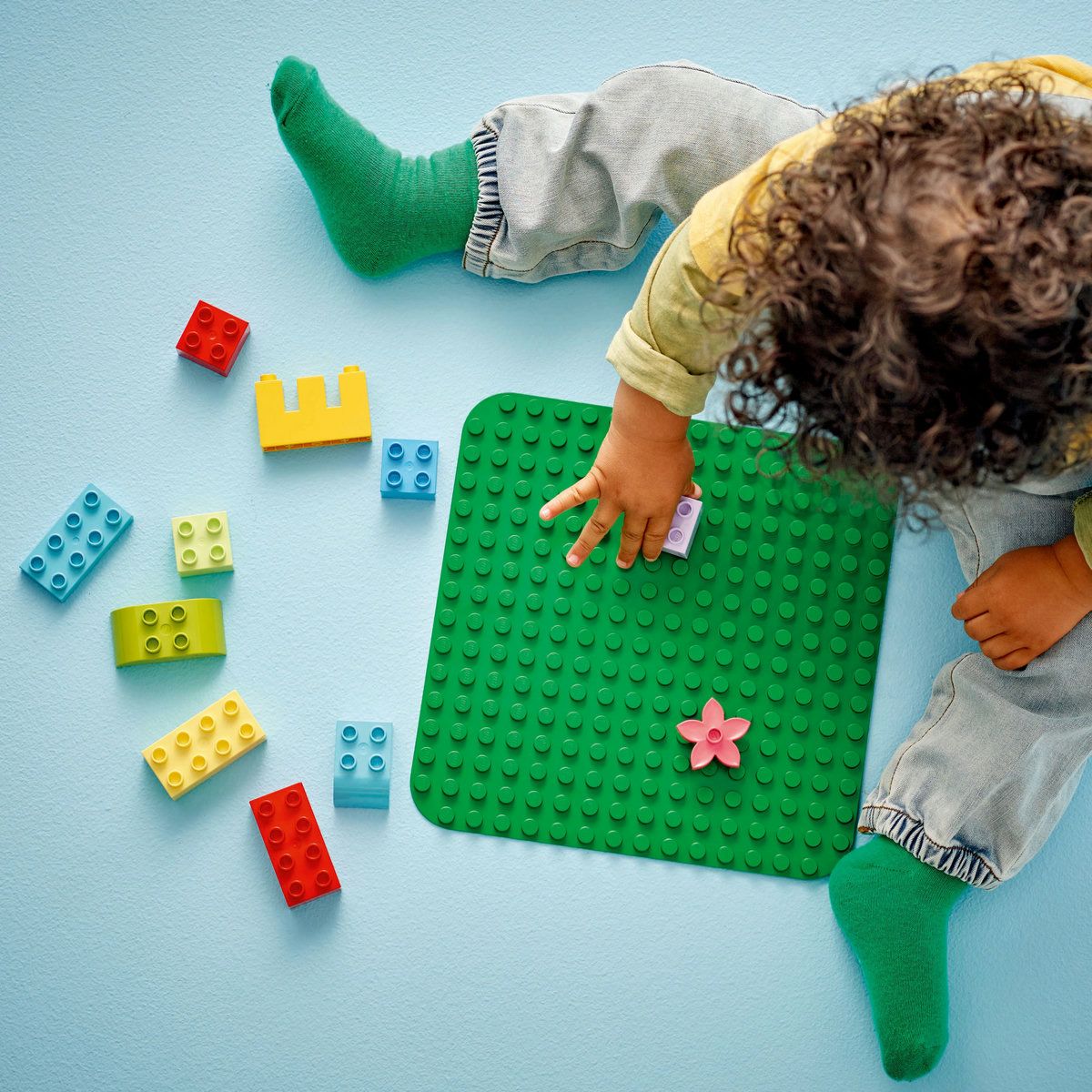 LEGO DUPLO PLACA DE CONSTRUCTIE VERDE 10460