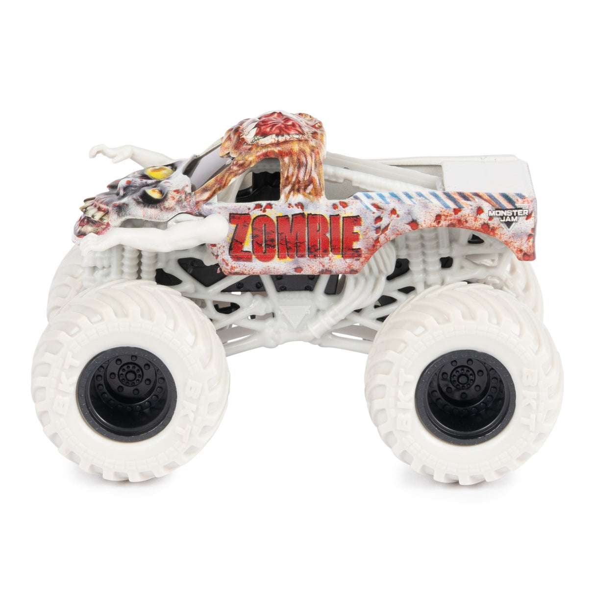 MONSTER JAM MASINUTA METALICA ZOMBIE SCARA 1 LA 64