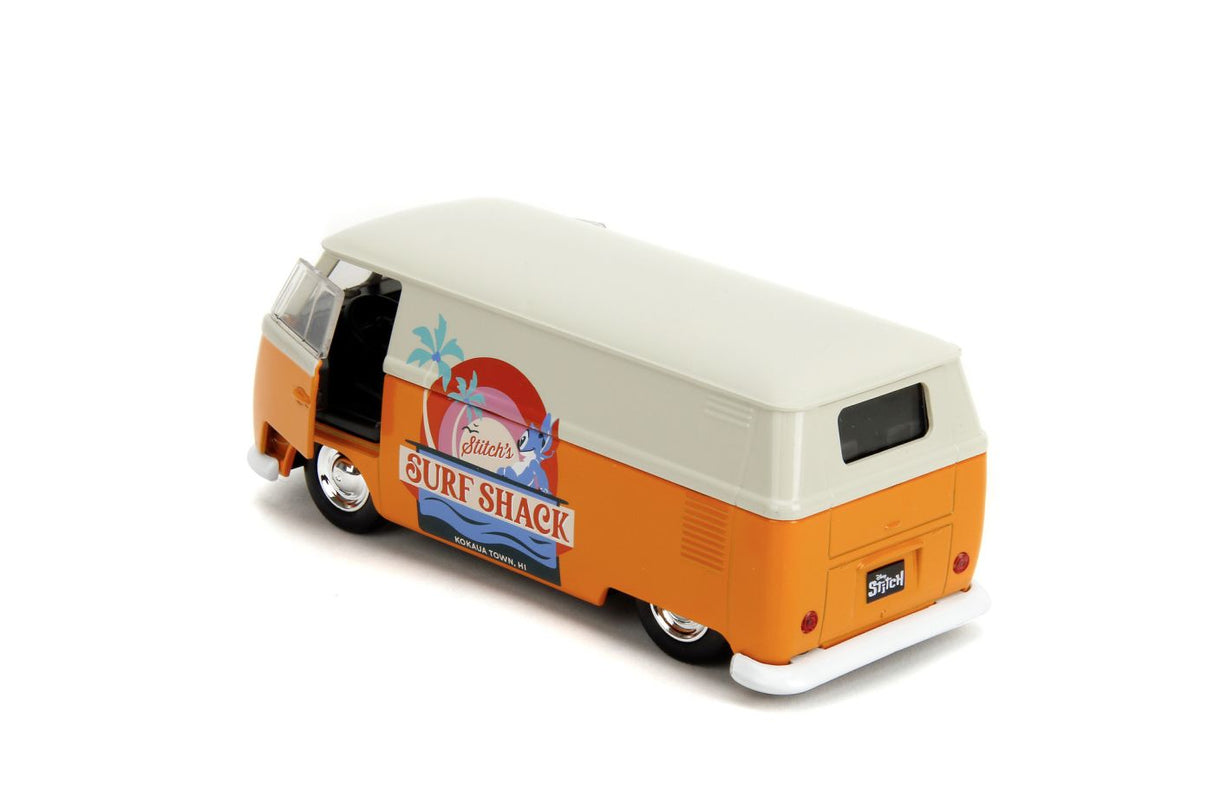 JADA DISNEY STITCH AUTOBUZ METALIC VOLKSWAGEN BUS 1961 SCARA 1 LA 32