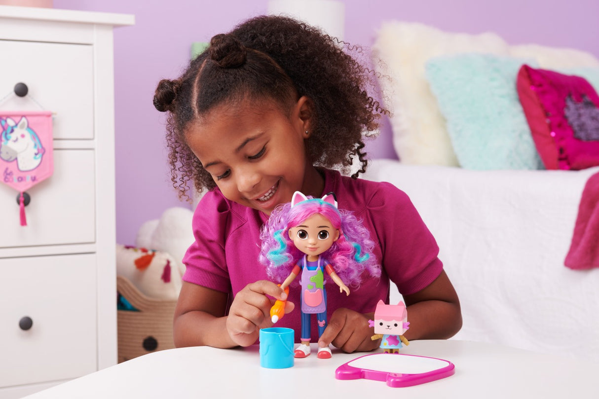 GABBYS DOLLHOUSE PAPUSA GABBY SI SET DE CREATIE