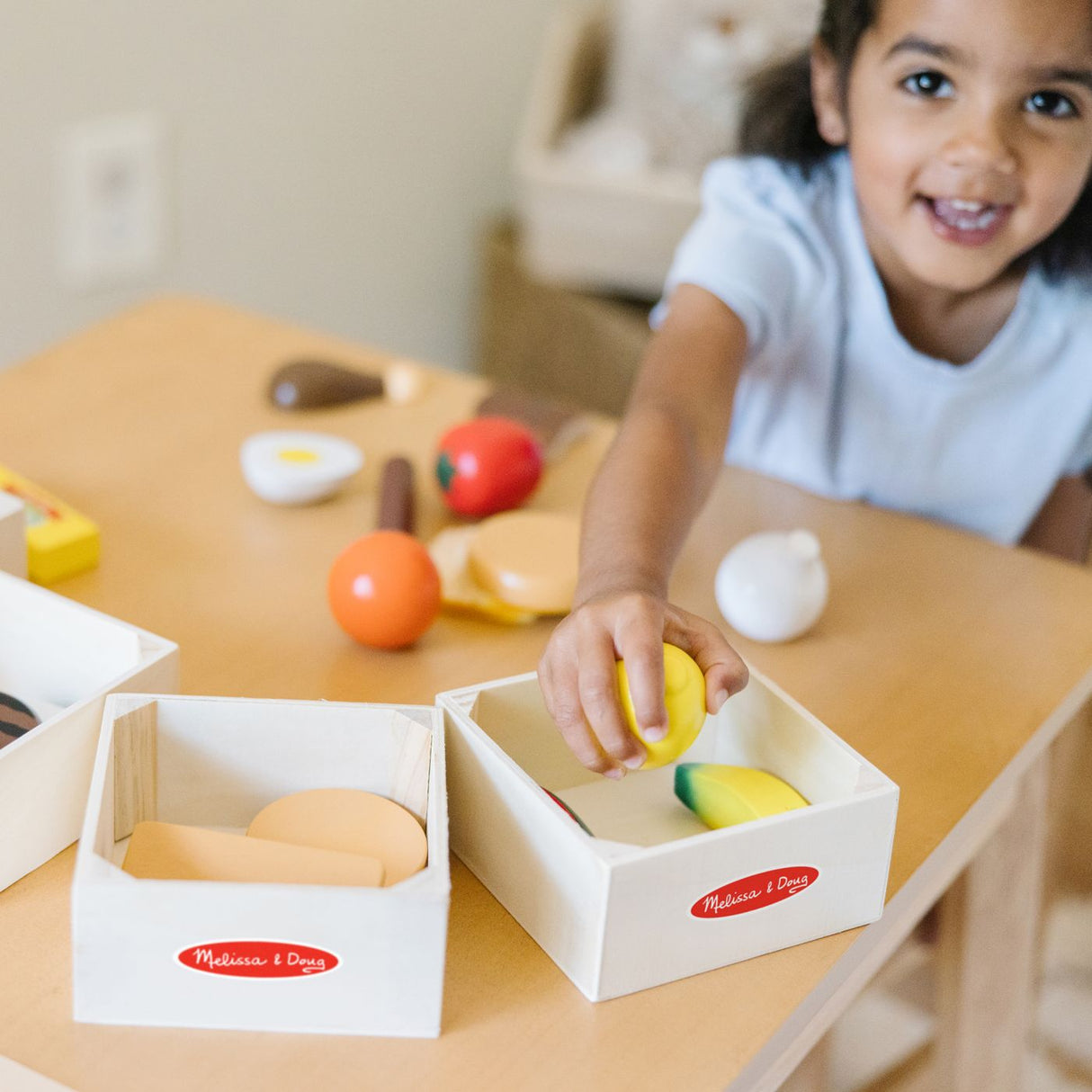 MELISSA SI DOUG SET DE JOACA DIN LEMN PRODUSE ALIMENTARE