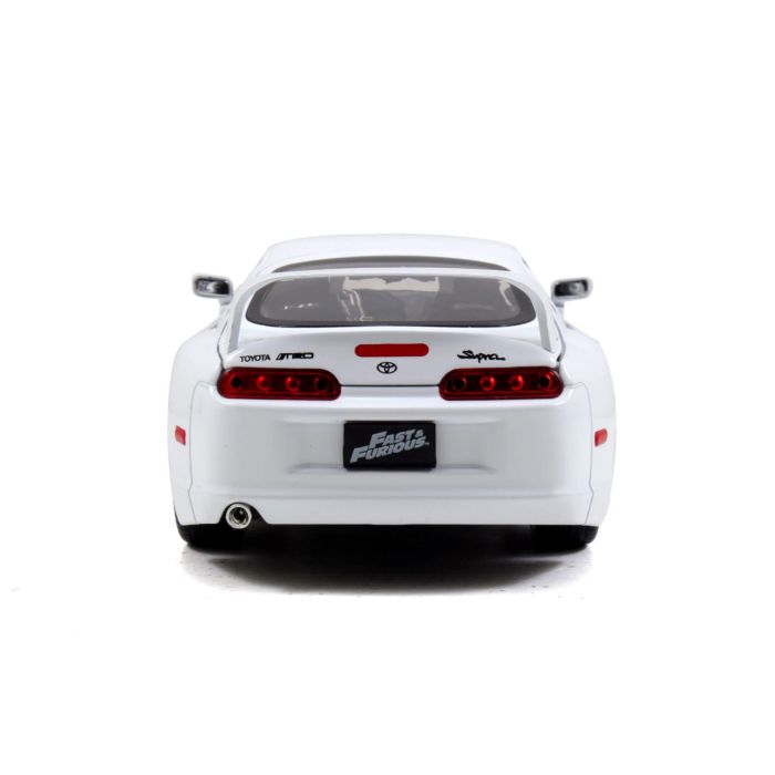 JADA FAST AND FURIOUS MASINUTA METALICA BRIANS TOYOTA SUPRA ALB SCARA 1 LA 24