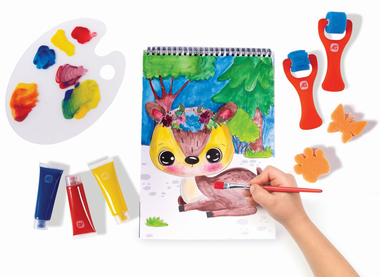 HAPPI HOBBI MEGA ART STUDIO 5 IN 1 SET DE DESEN