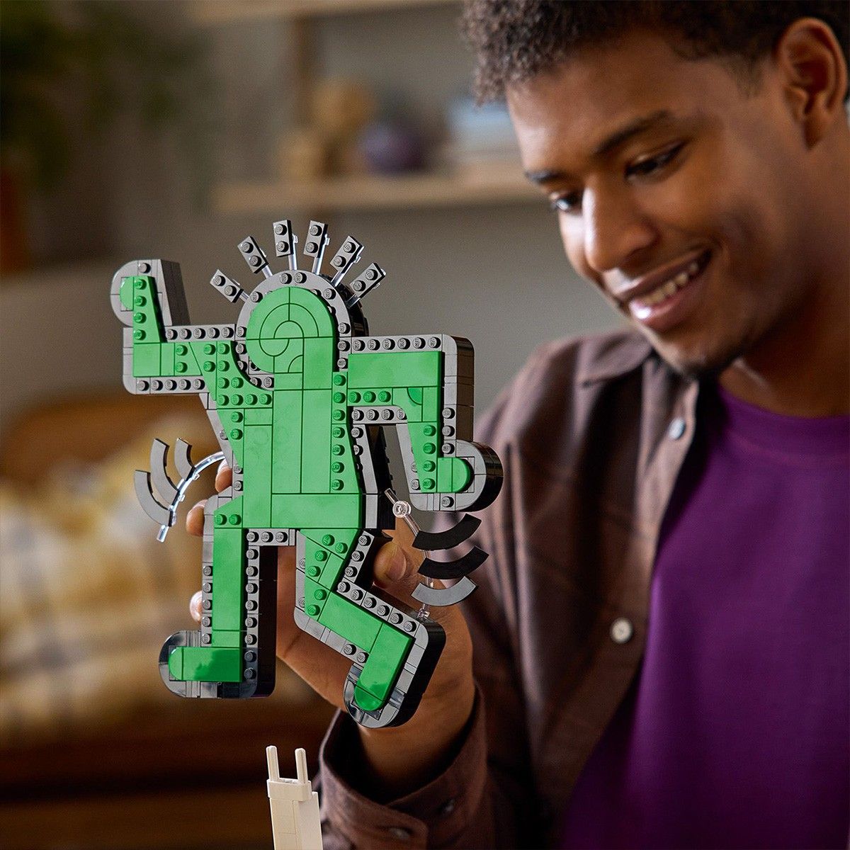 LEGO ART KEITH HARING FIGURINE CARE DANSEAZA 31216