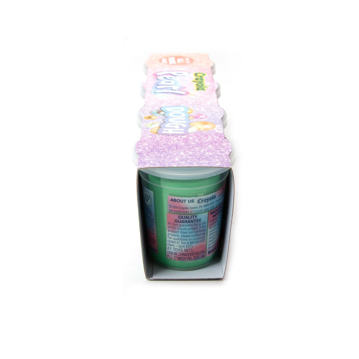 CRAYOLA PEARL SET 4 BORCANASE CU PLASTELINA SIDEFATA