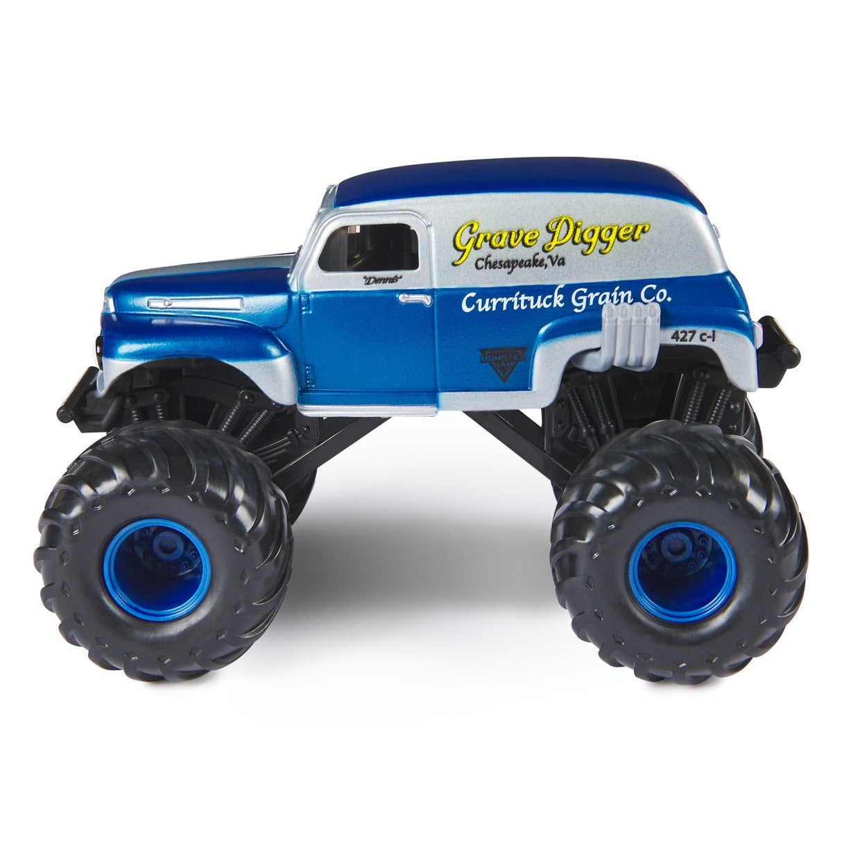 MONSTER JAM MASINUTA METALICA GRAVE DIGGER SCARA 1:24