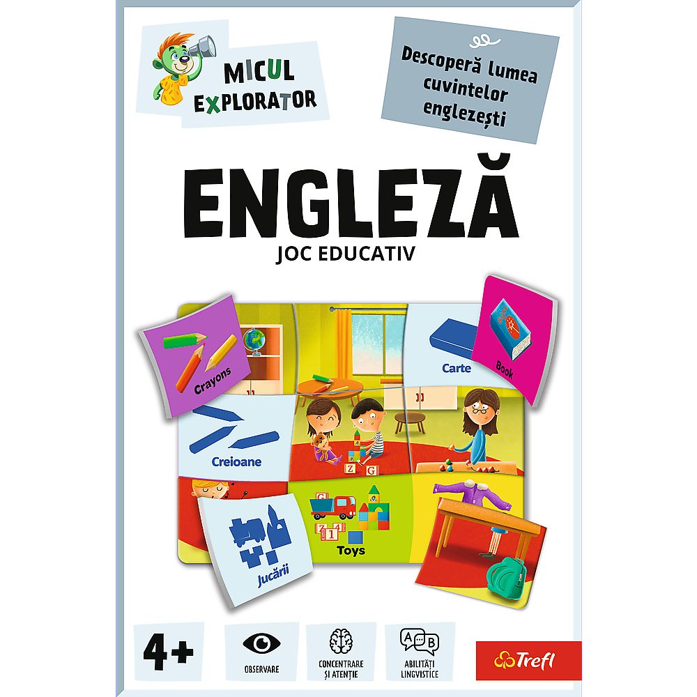 JOC EDUCATIV ENGLEZA MICUL EXPLORATOR