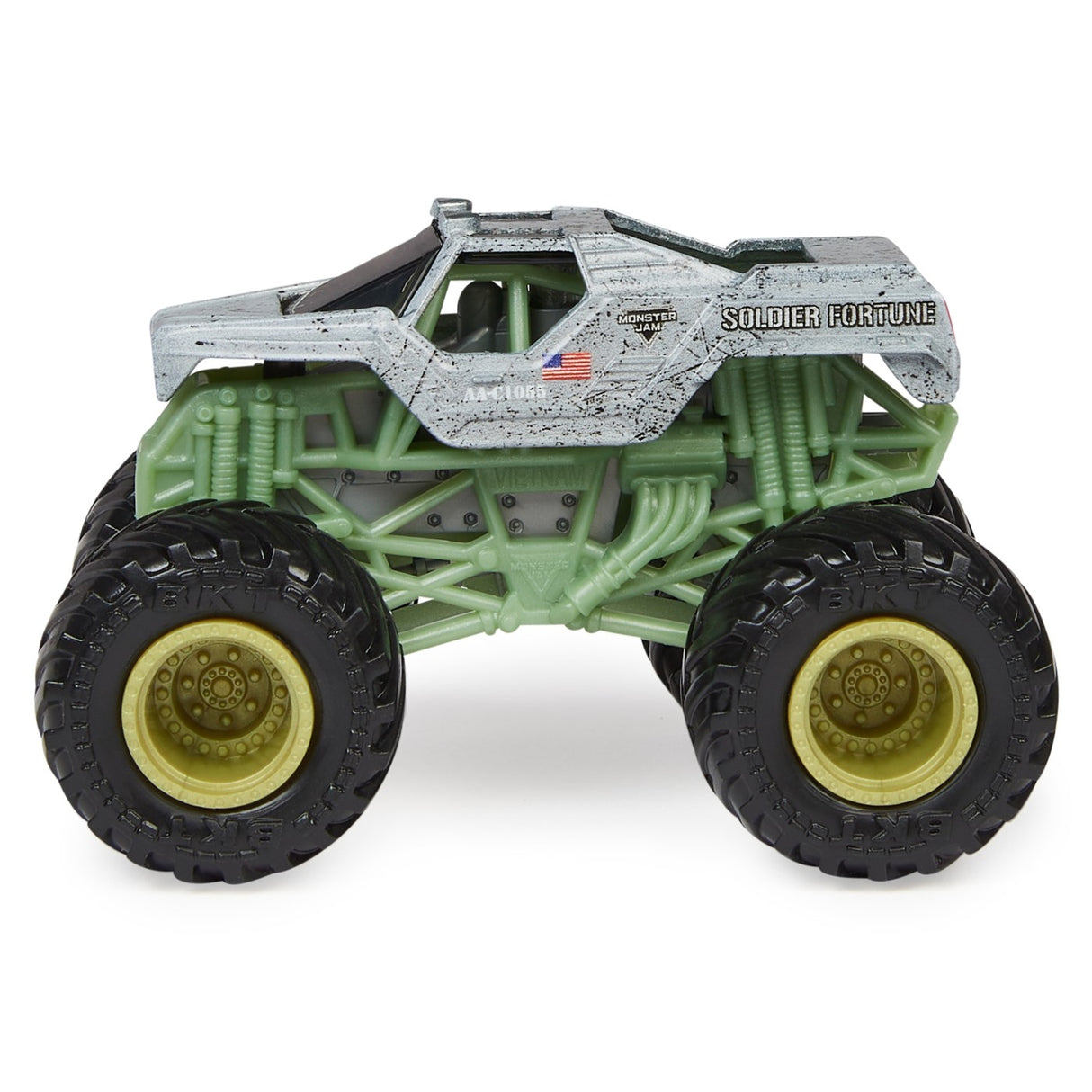 MONSTER JAM MASINUTA METALICA SOLDIER FORTUNE SCARA 1 LA 64