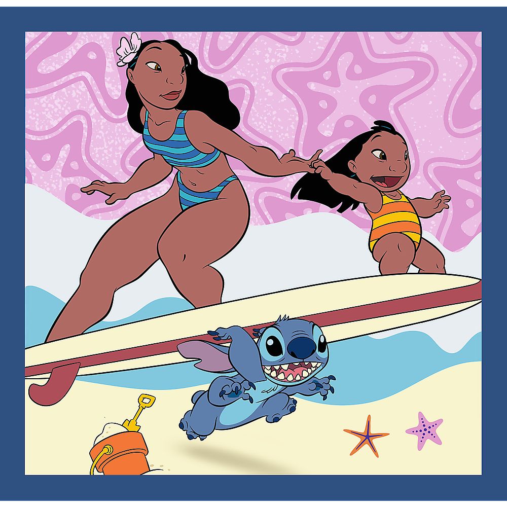 PUZZLE TREFL 3IN1 DISNEY STITCH ORA STITCH