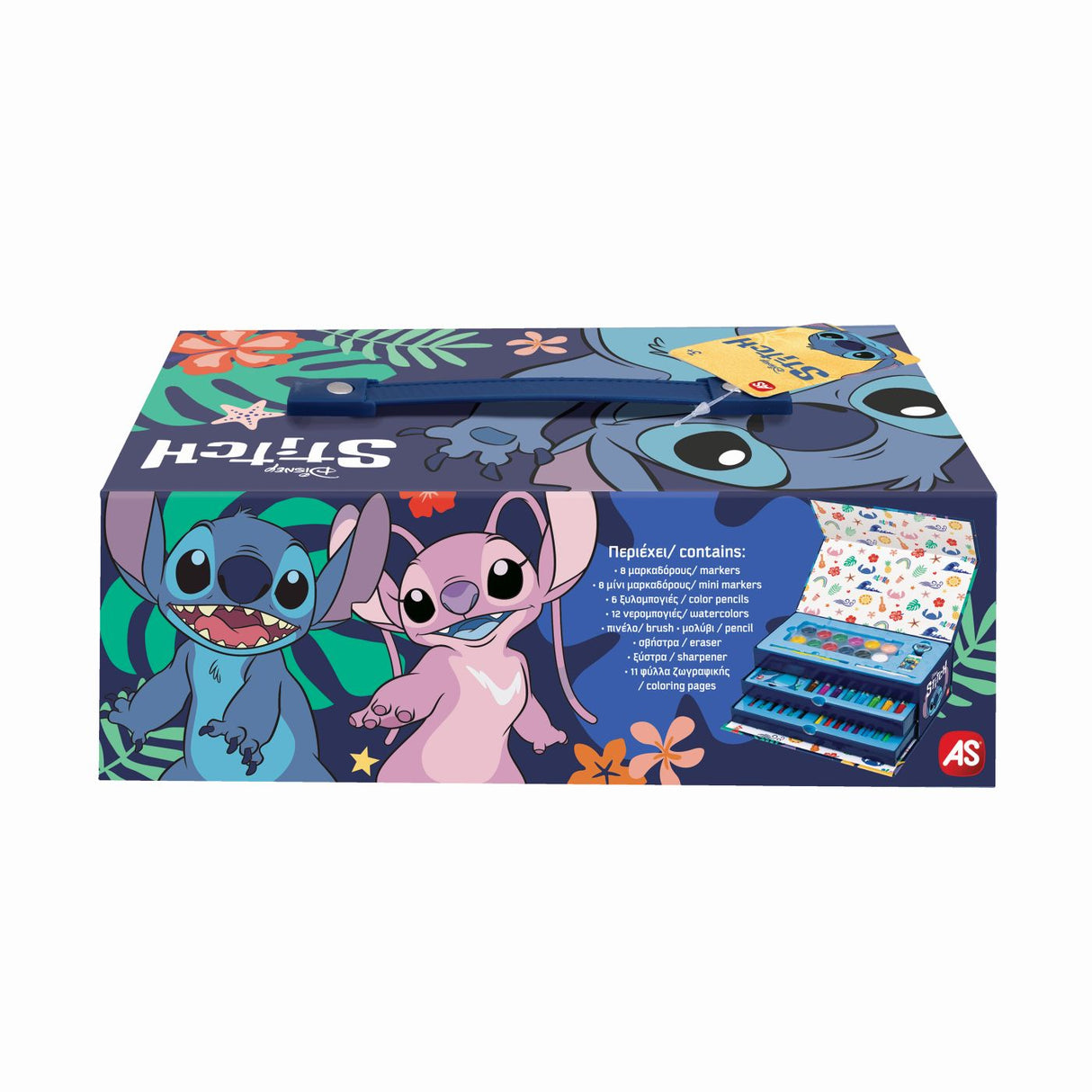 SET DE PICTURA IN VALIZA DE CARTON STITCH