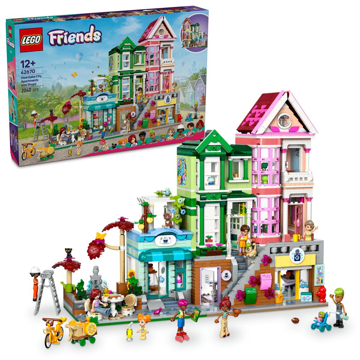 LEGO FRIENDS APARTAMENTE SI MAGAZINE ÎN ORASUL HEARTLAKE 42670
