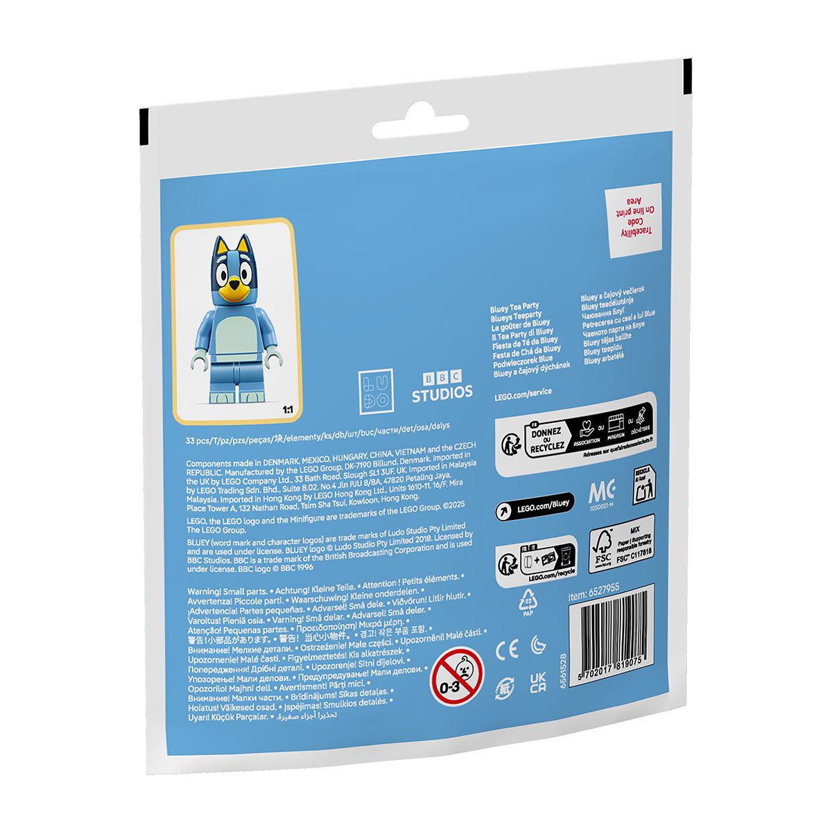 LEGO BLUEY PETRECEREA CU CEAI A LUI BLUEY 30687