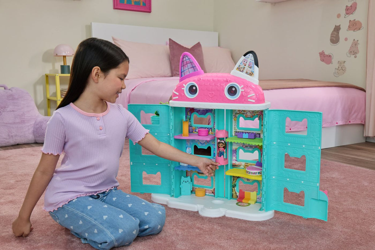 GABBYS DOLLHOUSE FILMUL CASA DE PAPUSI A LUI GABBYS MEOW MAZING CU ACCESORII