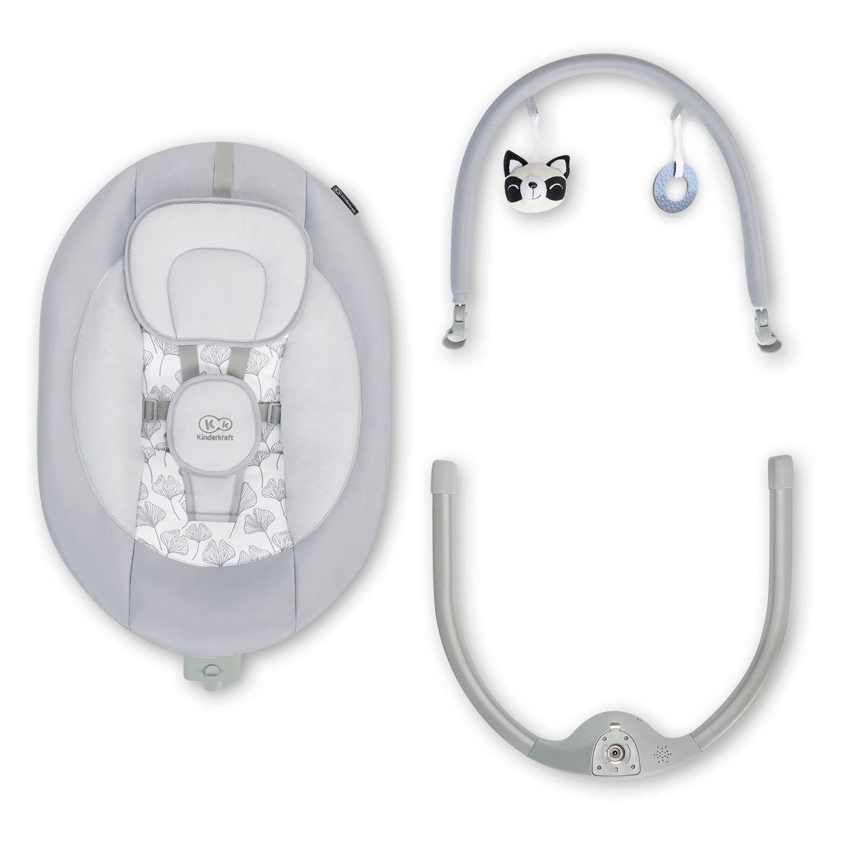 LEAGAN ELECTRIC KINDERKRAFT LULI, 2 IN 1, GREY
