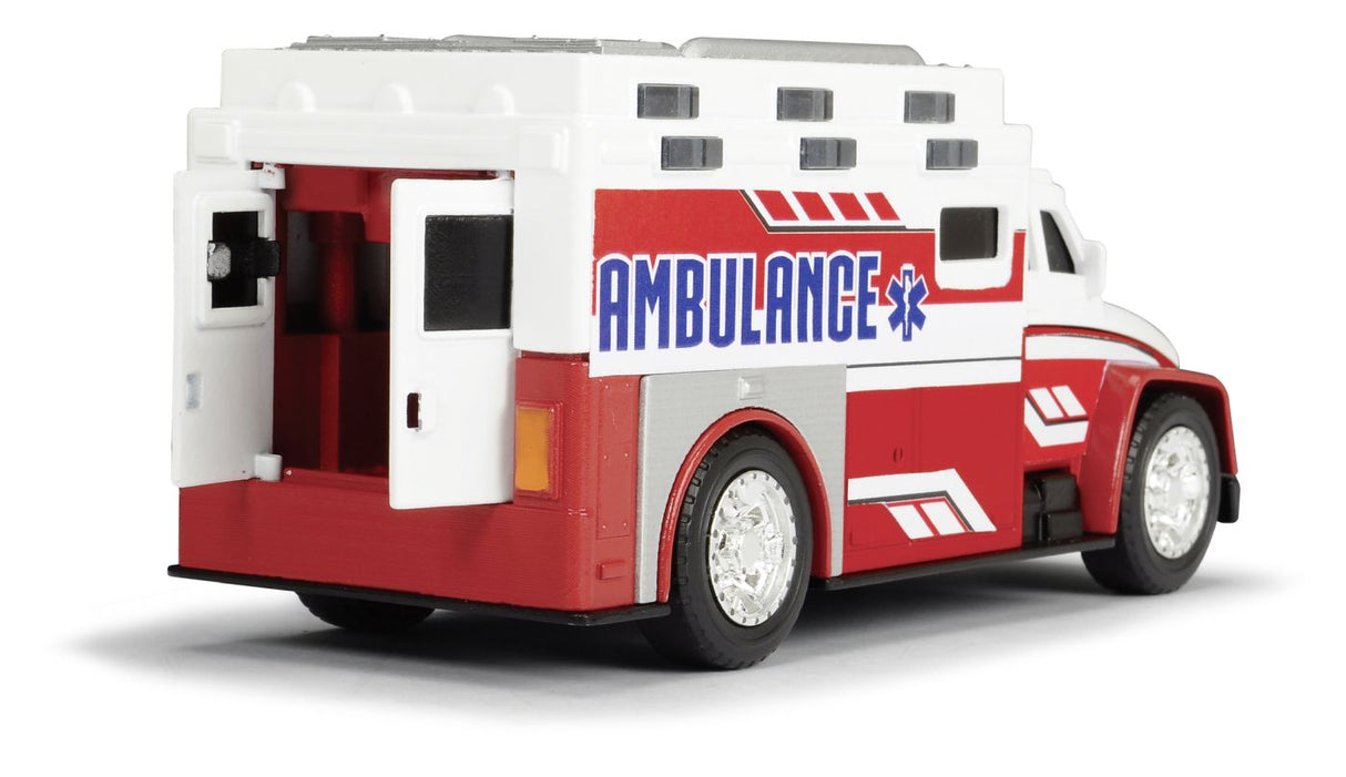 DICKIE TOYS AMBULANTA CU LUMINI SI SUNETE 15CM