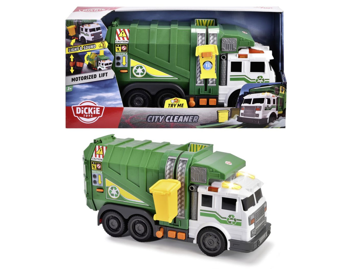DICKIE TOYS MASINA DE GUNOI CU LUMINI SI SUNETE 39CM