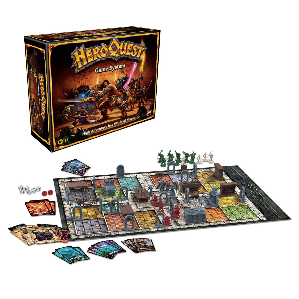 HERO QUEST JOC DE SOCIETATE IN LIMBA ENGLEZA