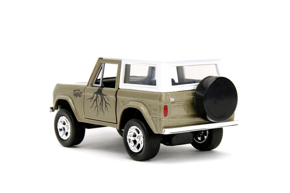 JADA MARVEL SET MASINUTA METALICA FORD BRONCO SI FIGURINA GROOT