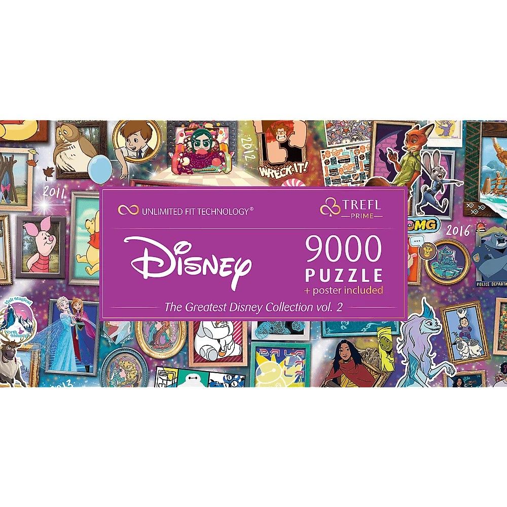 PUZZLE TREFL UFT 9000 CEA MAI MARE COLECTIE DISNEY