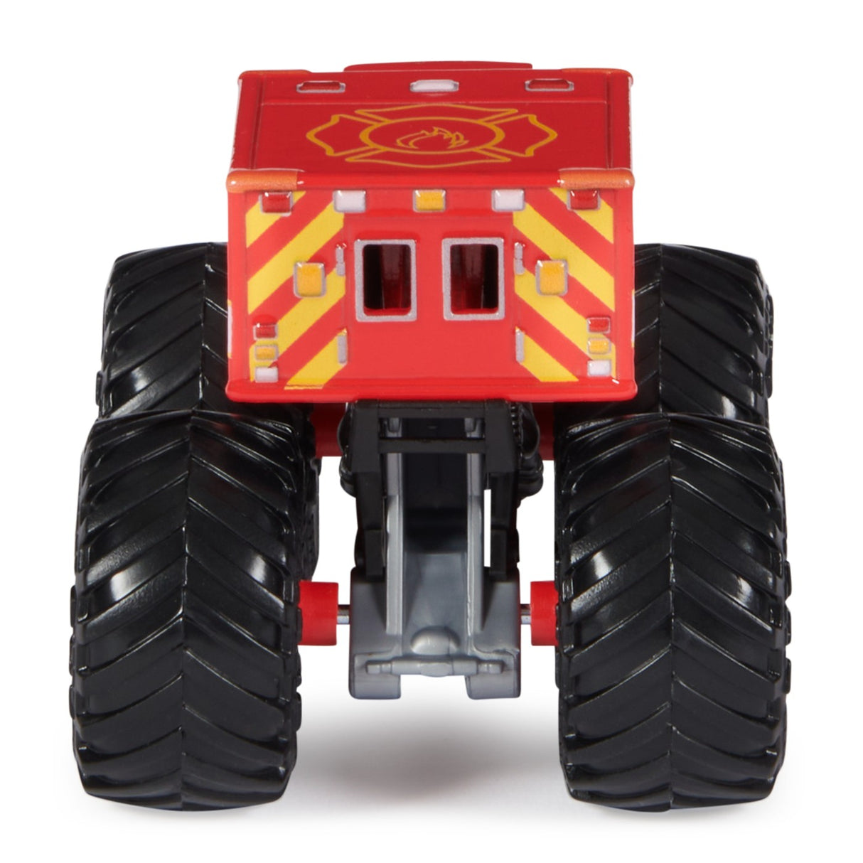 MONSTER JAM MASINUTA METALICA FIRE RESCUE SCARA 1 LA 64