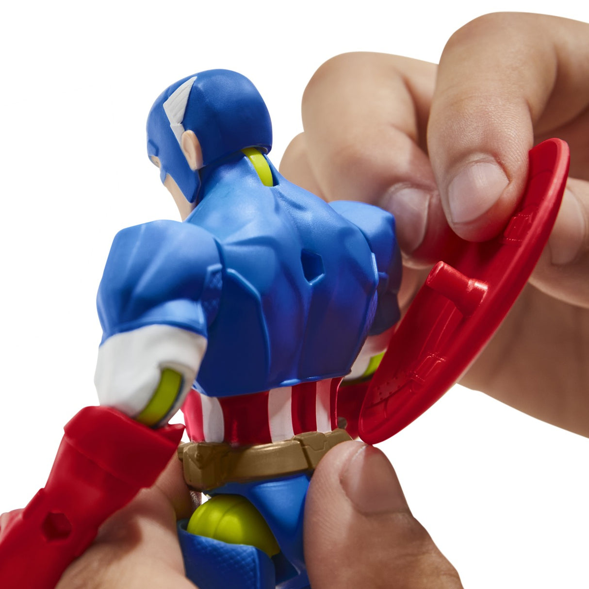 MARVEL AVENGERS MIX MASHERS FIGURINA CAPITAN AMERICA 12CM