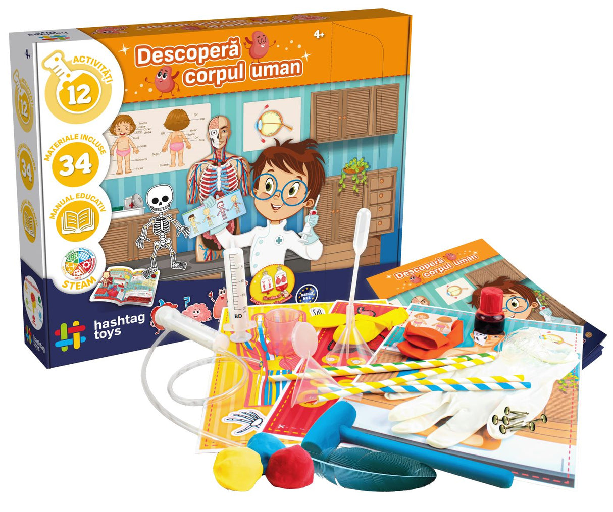 JOC EDUCATIV DESCOPERA CORPUL UMAN