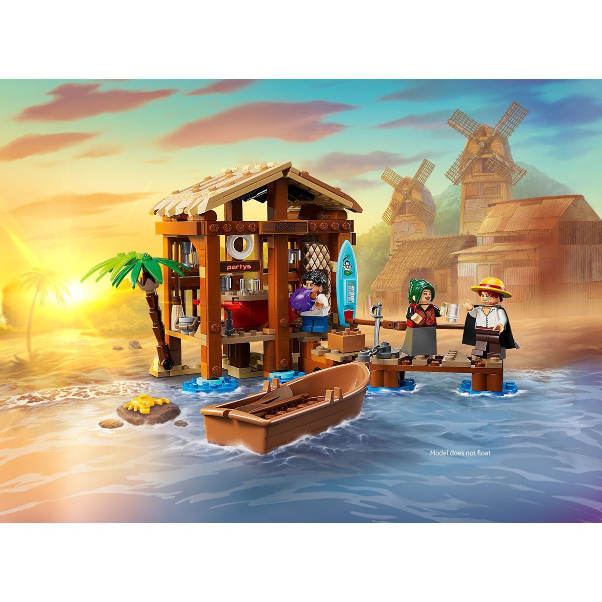 LEGO ONE PIECE COLIBA IN SATUL MORII 75636
