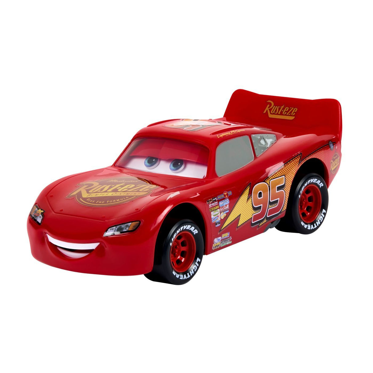 MASINUTA METALICA CARS3 FULGER MCQUEEN CU OCHI SI GURA MOBILA