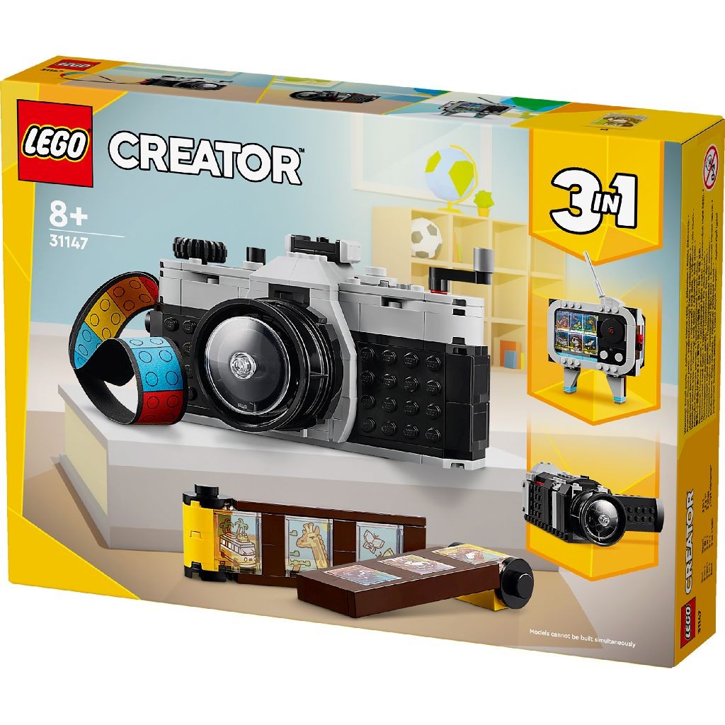 LEGO CREATOR 3IN1 APARAT FOTO RETRO 31147
