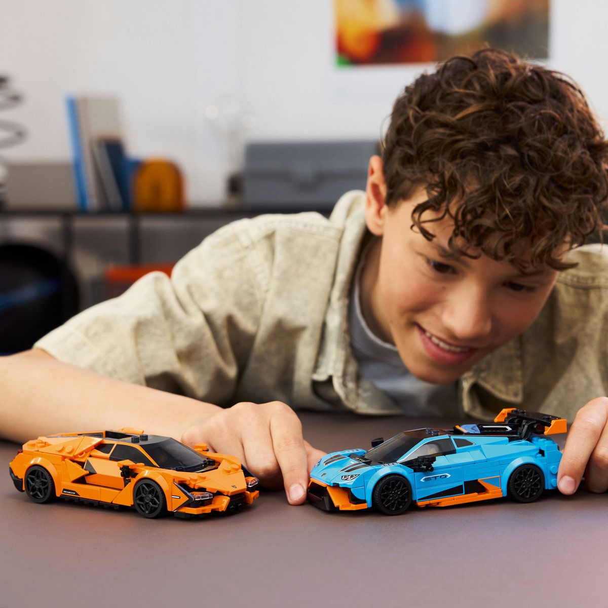 LEGO SPEED CHAMPIONS LAMBORGHINI REVUELTO SI HURACAN STO 77238