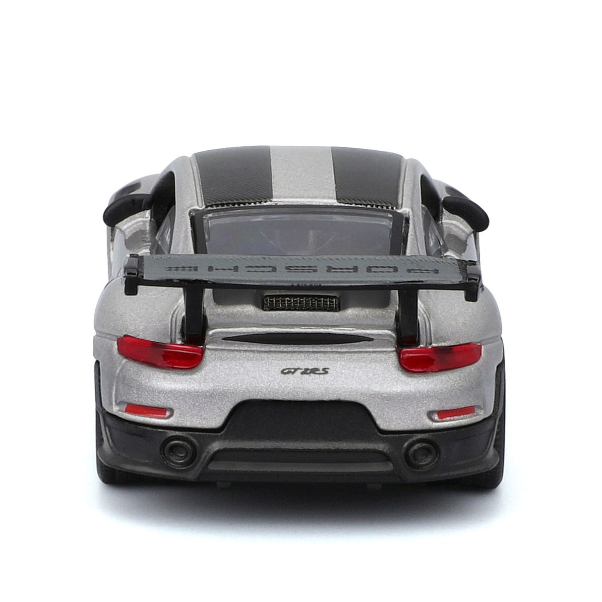 MAISTO MASINUTA METALICA SPEED ICONS PORSCHE 911 GT2 RS SILVER BLACK SCARA 1 LA 64