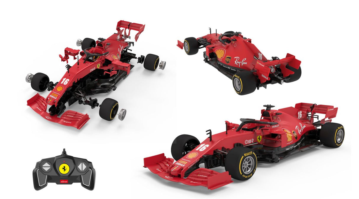 MASINUTA CONSTRUIBILA CU TELECOMANDA FERRARI SF1000 SCARA 1 LA 16