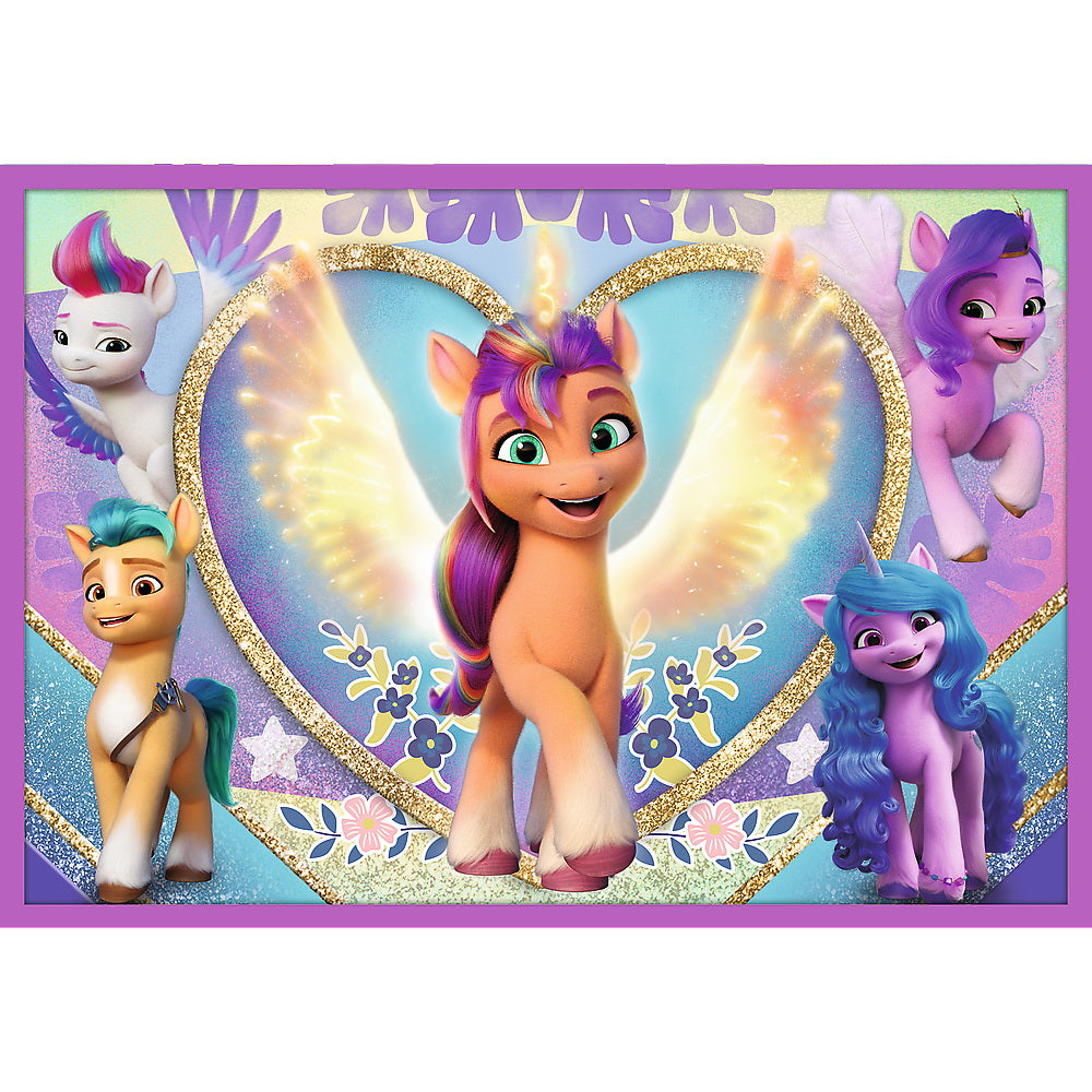 PUZZLE TREFL 10IN1 MY LITTLE PONY - PONEII STRALUCITORI