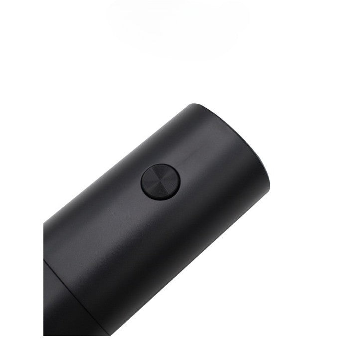 Rasnita Electrica pentru Cafea si Condimente, Vivimall, Cutit de Macinare din Otel Inoxidabil, Incarcare cu Baterii, Optiuni Diferite de Macinare, Usor de Manevrat, 18x5.5cm, Negru - vivimall.ro