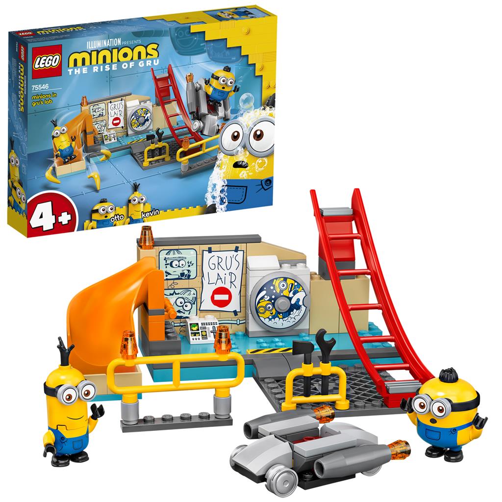 LEGO MINIONS MINIONI IN LABORATORUL LUI GRU 75546