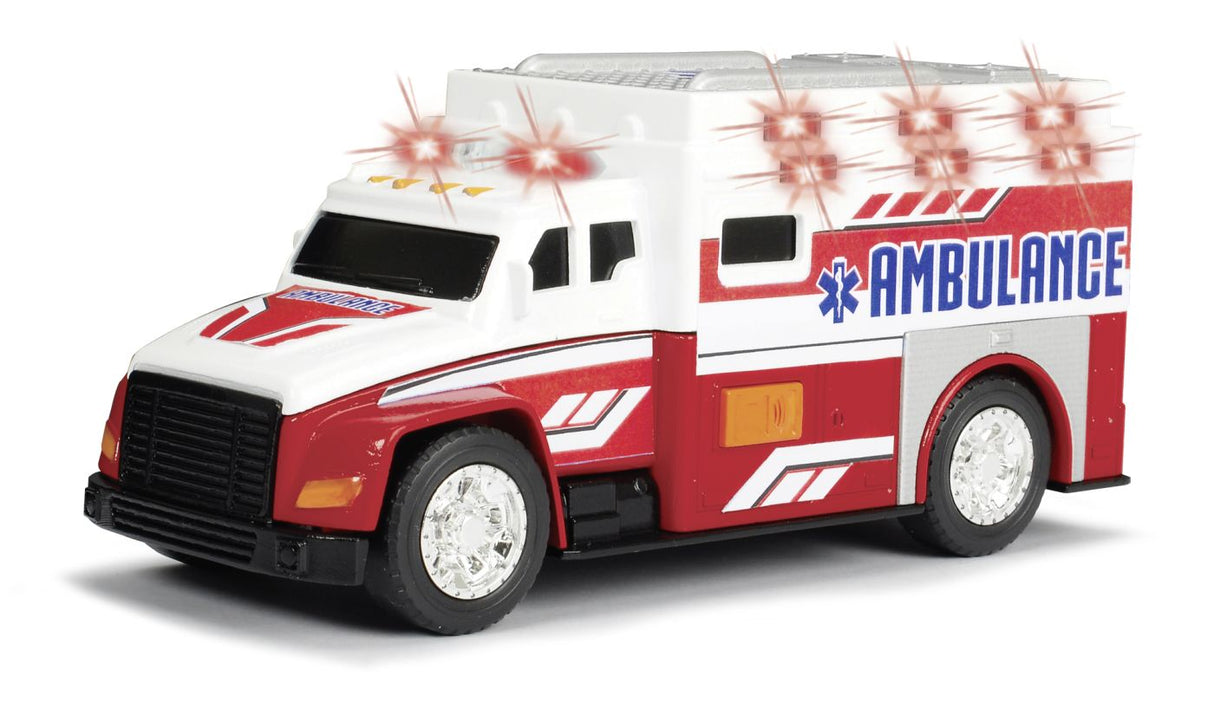 DICKIE TOYS AMBULANTA CU LUMINI SI SUNETE 15CM