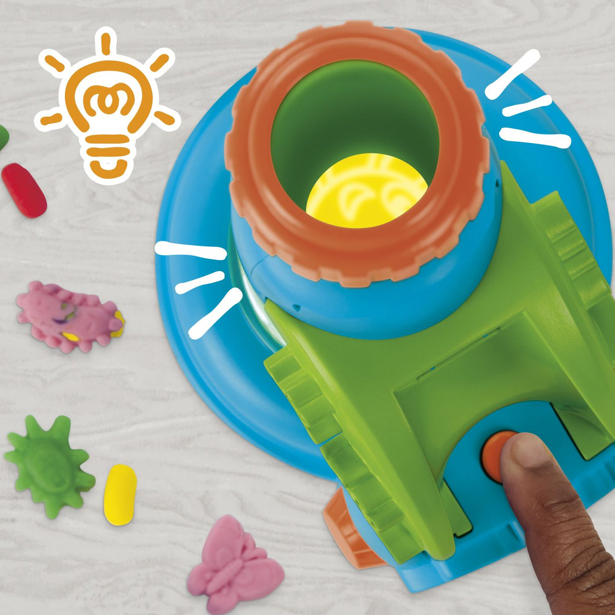 PLAY DOH MICROSCOP ELECTRONIC